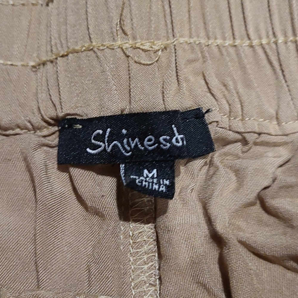 Khaki colored cargo panta - Picture 4 of 6